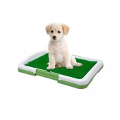 Toaleta cu iarba artificiala pentru animale, Litiera Puppy Potty Pad